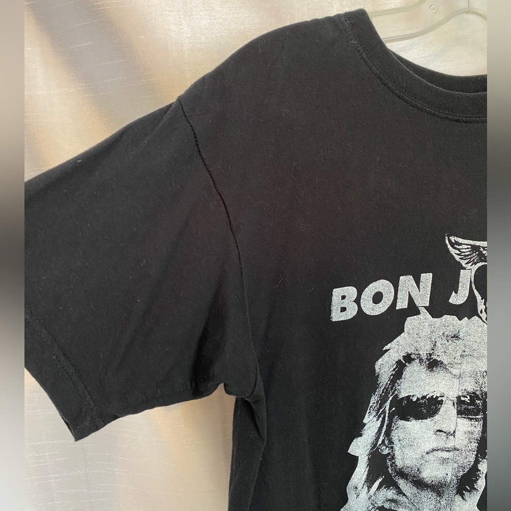 Bon Jovi Black T-Shirt Adult Med Air Canada Centre Concert - Picture 5 of 9